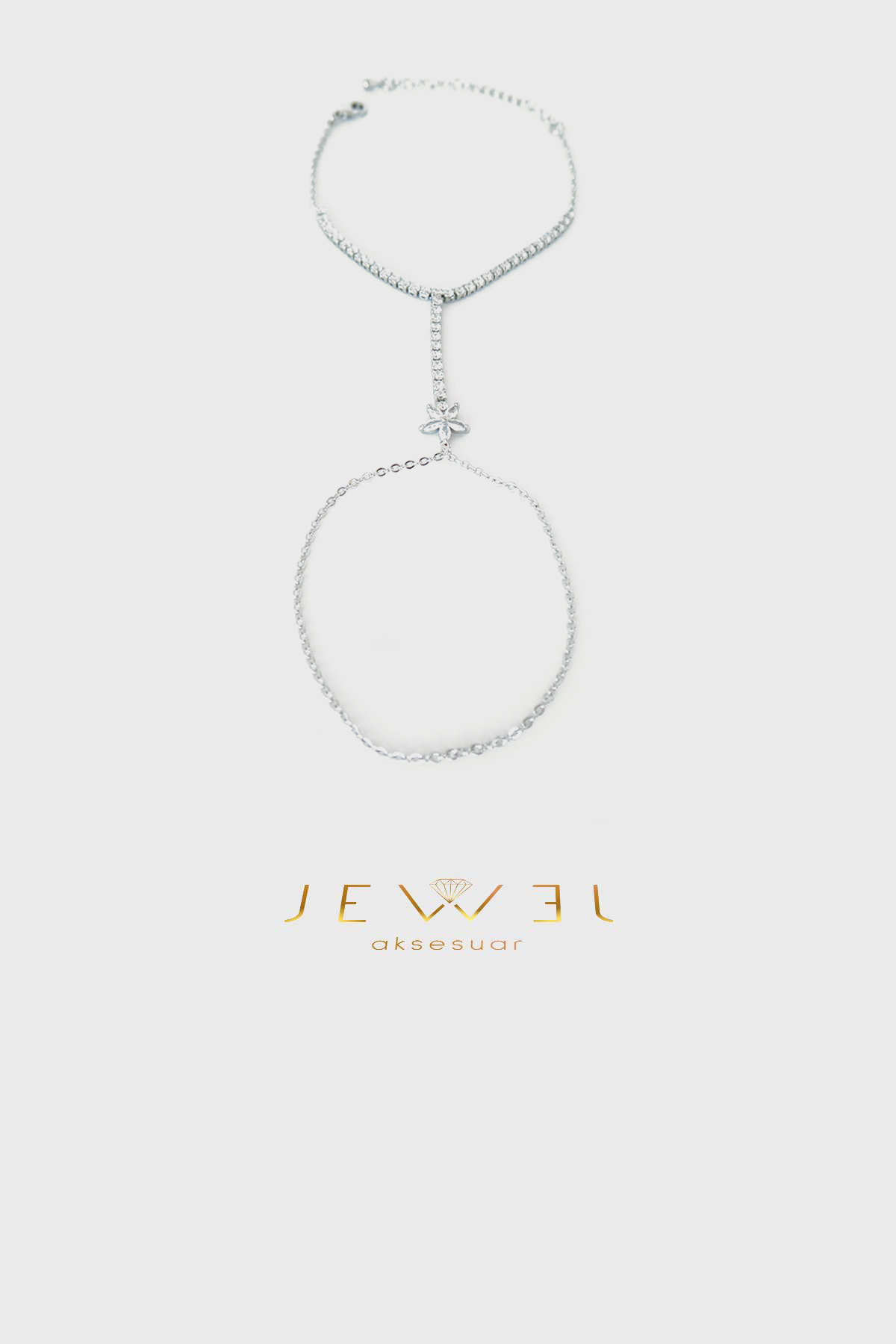 Çiçek Pırıltılı Su Yolu Silver Şahmeran