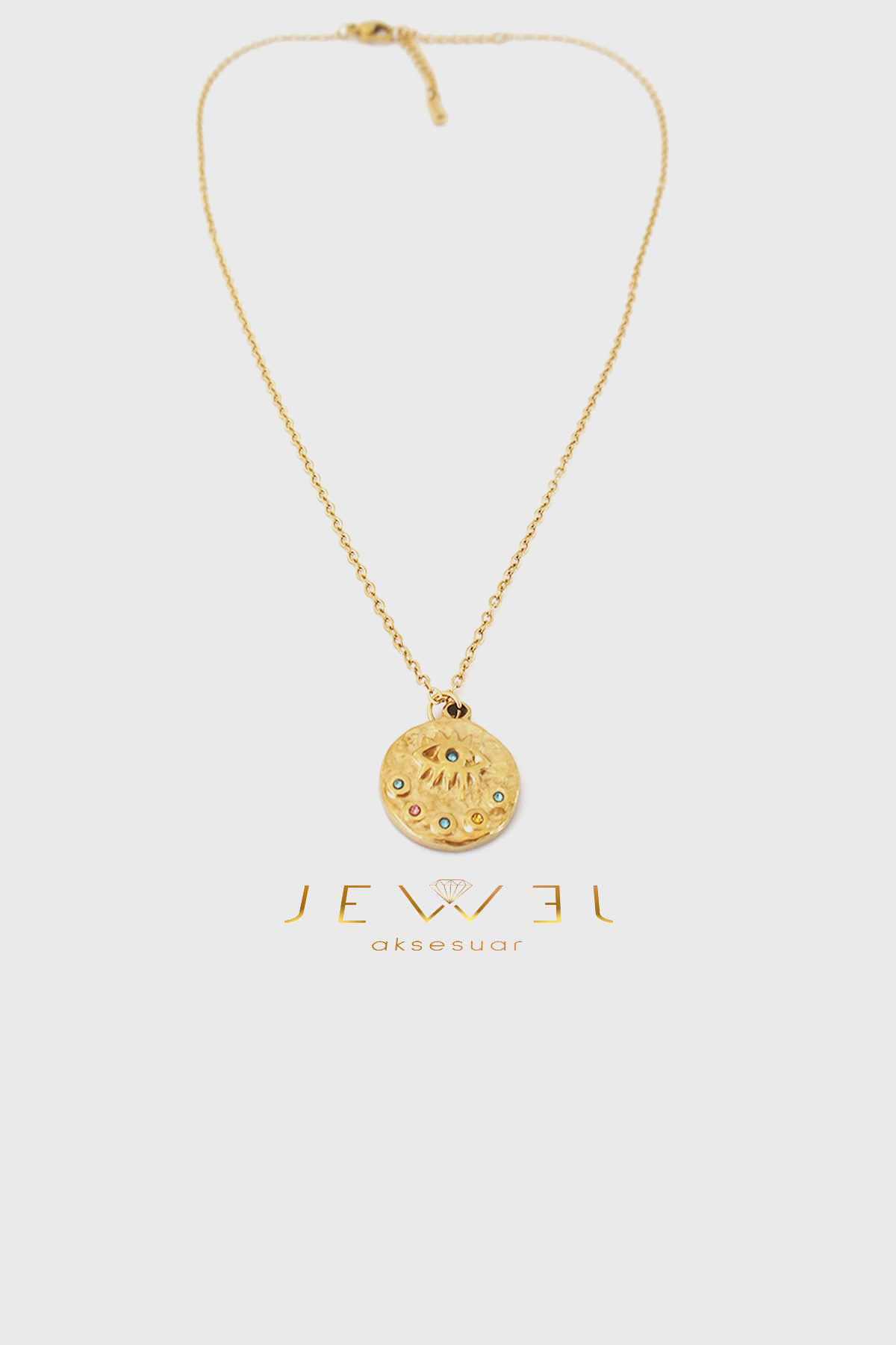 Jovi Gold Altın Kaplama Kolye