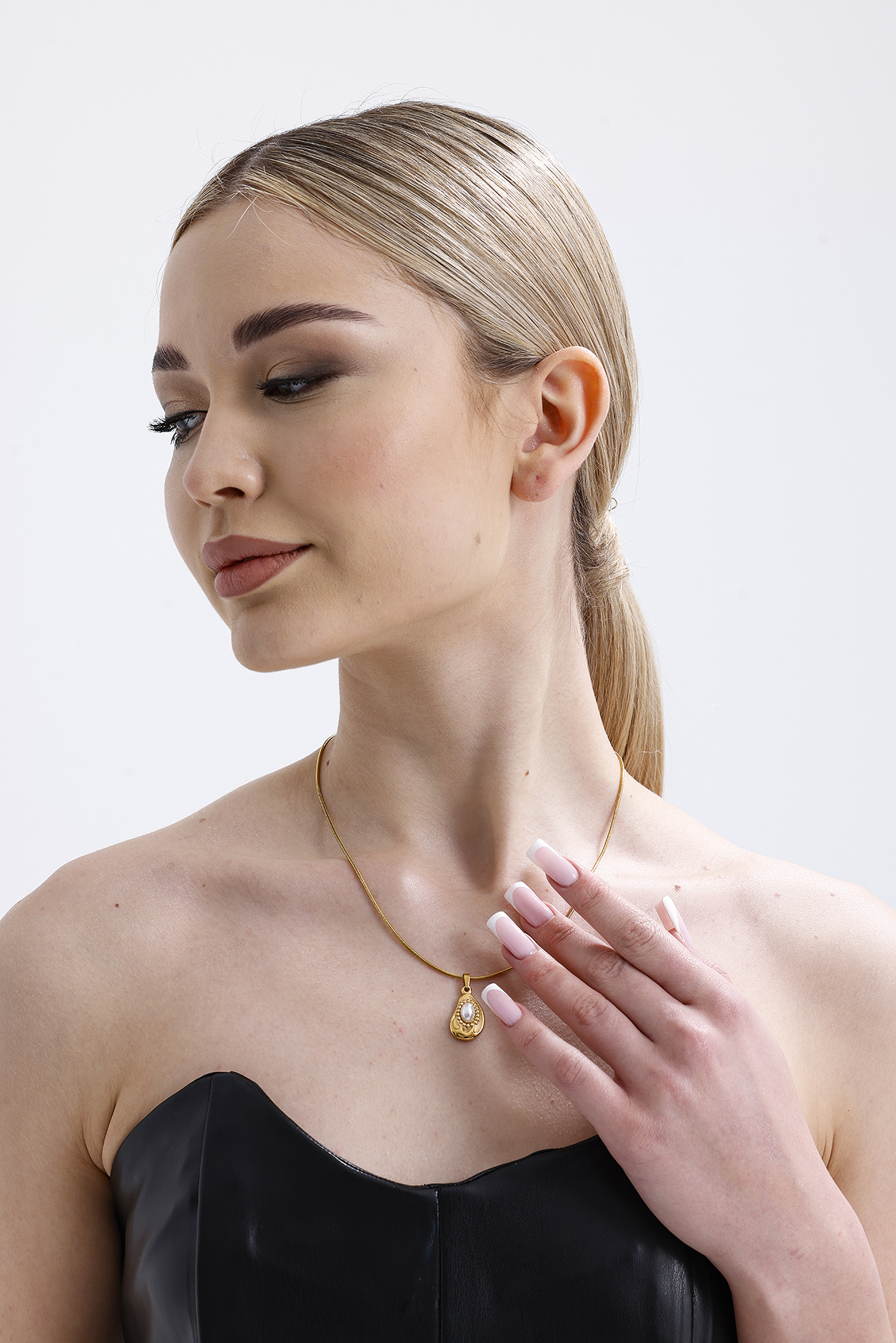 Zaleia Gold Altın Kaplama Kolye