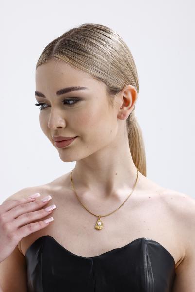 Zaleia Gold Altın Kaplama Kolye
