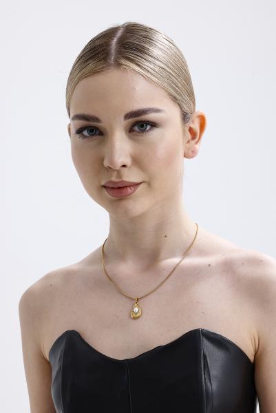 Zaleia Gold Altın Kaplama Kolye