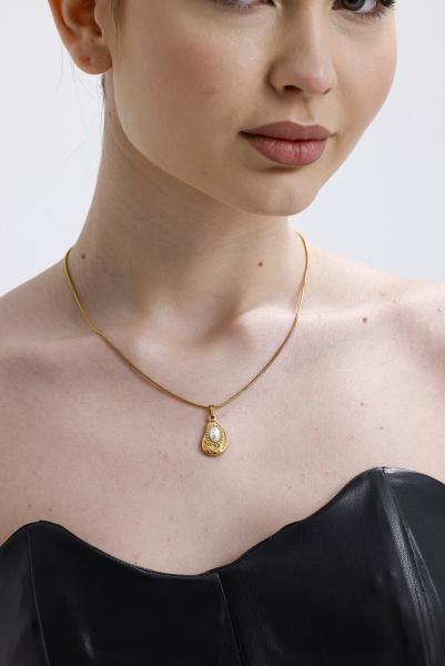 Zaleia Gold Altın Kaplama Kolye