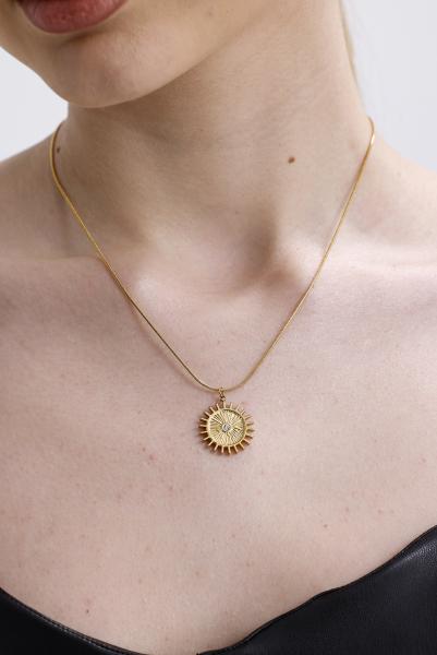 Calira Gold Altın Kaplama Kolye