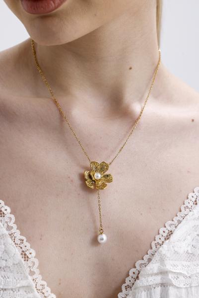 Kalyra Gold Altın Kaplama Kolye