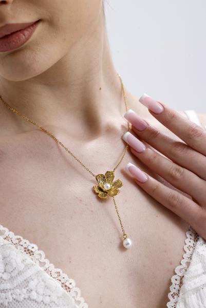 Kalyra Gold Altın Kaplama Kolye
