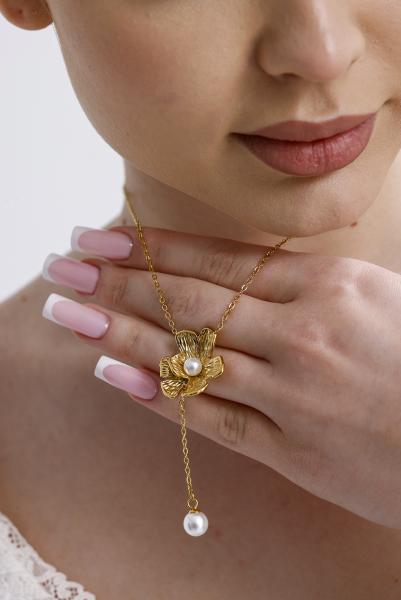 Kalyra Gold Altın Kaplama Kolye